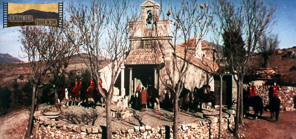 La Ermita de Nuestra Señora de los Remedios de Colmenar Viejo en El Cid de Anthony Mann