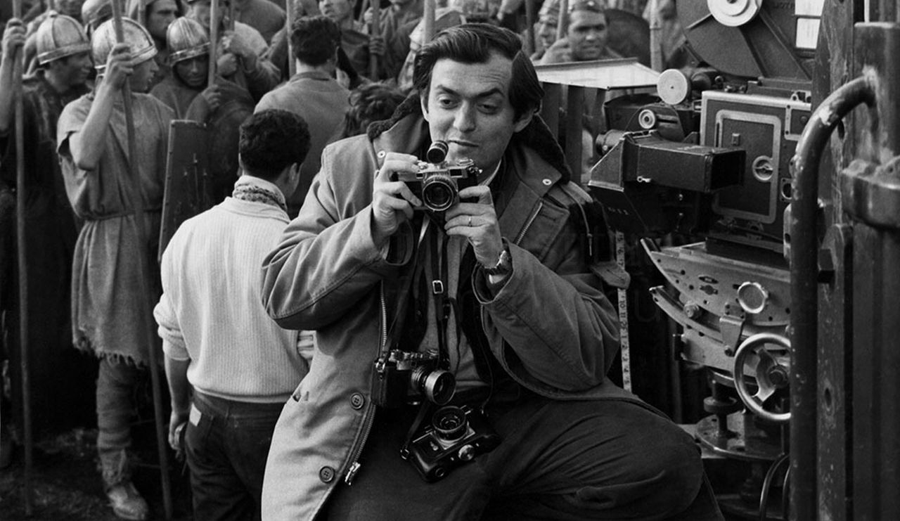 Stanley Kubrick rodado Espartaco